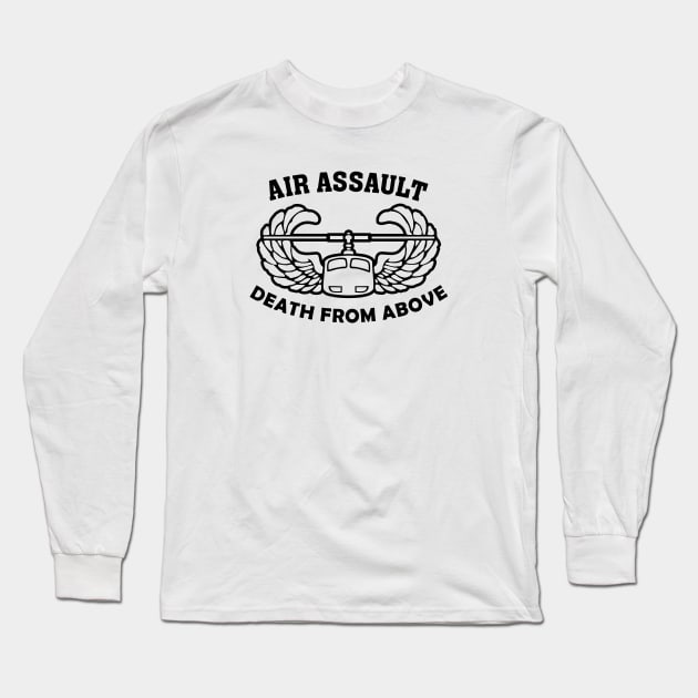 Mod.12 The Sabalauski Air Assault School Death from Above Long Sleeve T-Shirt by parashop